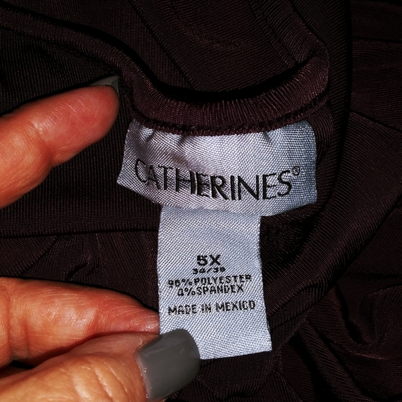 Catherines 5x Shell Burgundy & Black - Picture 2 of 3